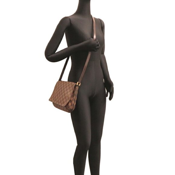 LOUIS VUITTON Brown Damier Shoulder Bag - Picture 9 of 10